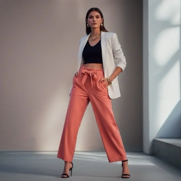 Francescas size small wide leg pants - Picture 1 of 6